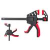 Heavy Type Woodworking Clamp Handed Ratchet Clip with Nonslip Rubber Grip for Professional Carpentry and Crafts Projects