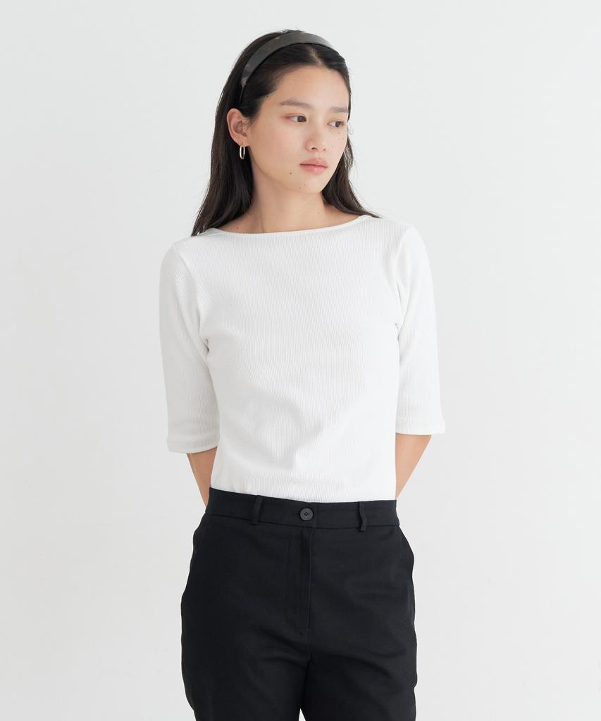 Loteu Waffle Scoop T-Shirt_3 Color