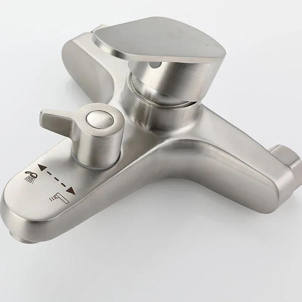 water tap kitchen taps aerator Walls Mounted Shower Mixer Tap in Stainless Steel Offering Both Hot and Cold Water Controls