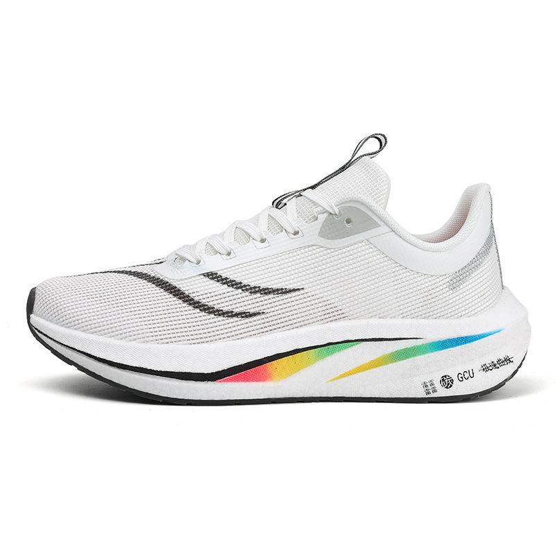 

Feidian 4C carbon board running shoes popcorn high-quality running shoes luminous casual shoes men s and women s sports shoes ultra-light and breath 36