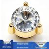 Metall Basketball Diamant Blume Schuhschnallen und Zubehör