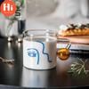 Hi Glass Cup Moda Yaratıcı Taşınabilir Yaratıcı Şeffaf İçecek Şişesi Saplı