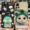 For Infinix Note 11 Case X663 X663B Cute Fashion Painted Cover Case For Infinix Note 12 Note12 Note11 X663C Soft TPU Fundas Capa