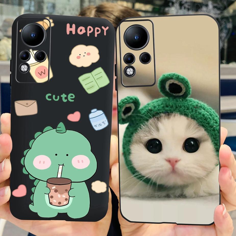 For Infinix Note 11 Case X663 X663B Cute Fashion Painted Cover Case For Infinix Note 12 Note12 Note11 X663C Soft TPU Fundas Capa