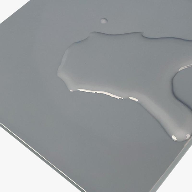1~5pcs Length/Width:100~300mm Thickness: 3~30mm Grey PP Plastic Hard Board High Hardness Wear-resistant and Waterproof