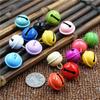 22Mm Candy Color Dog Bells Small Christmas Decoration Accessories Pet Bells Keychain Pendant Bells