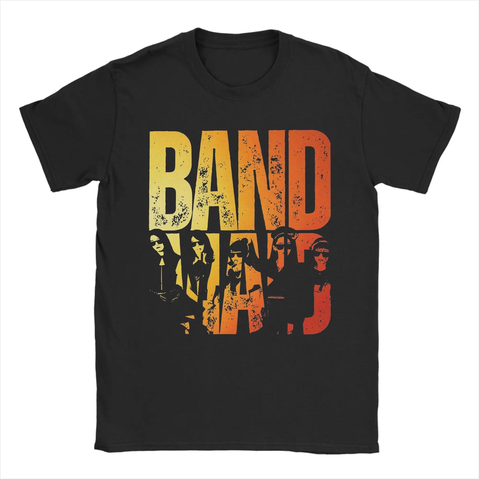 

Band Maid T Shirt Unisex Women 100 Cotton Vintage TShirts Round Collar Tees Short Sleeve Tops Summer S
