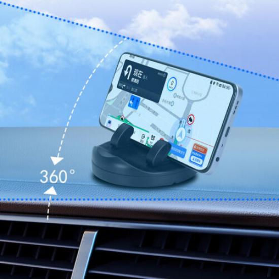 Black Mobile Phone Holder Car Interior Accessories Dashboard Stand Mount Holder