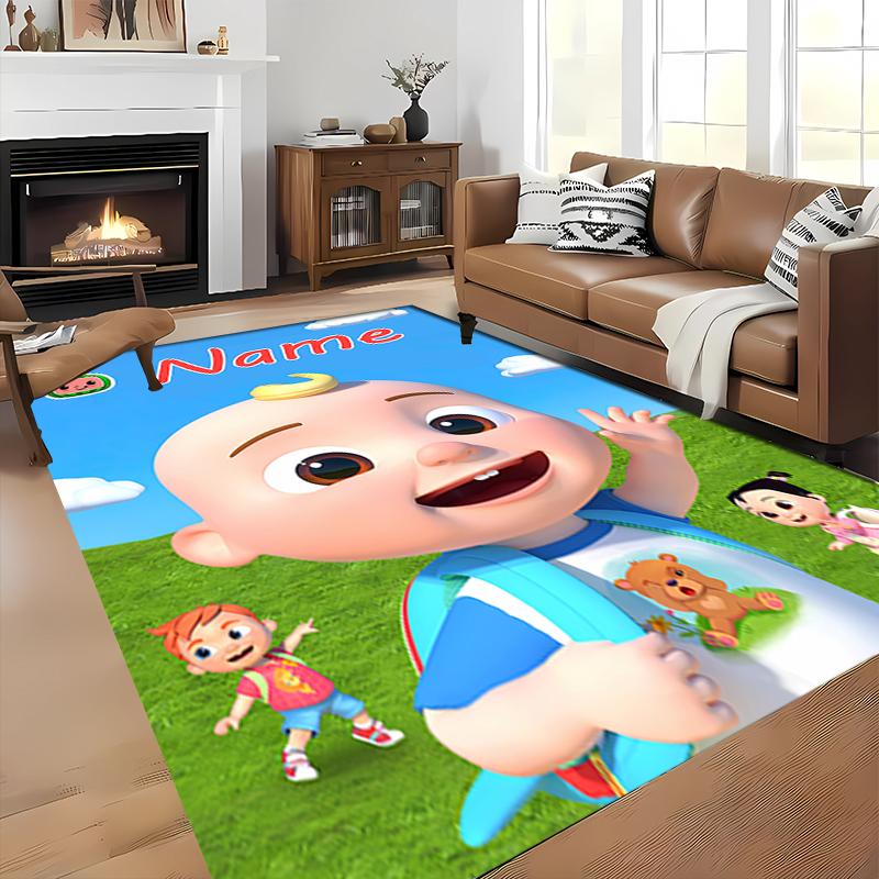 Custom personalization CoComelon - Dance Party Area Rug - Perfect For Kitchen, Bathroom,Laundry Room Decor Large Size Available,Gift All Seasons
