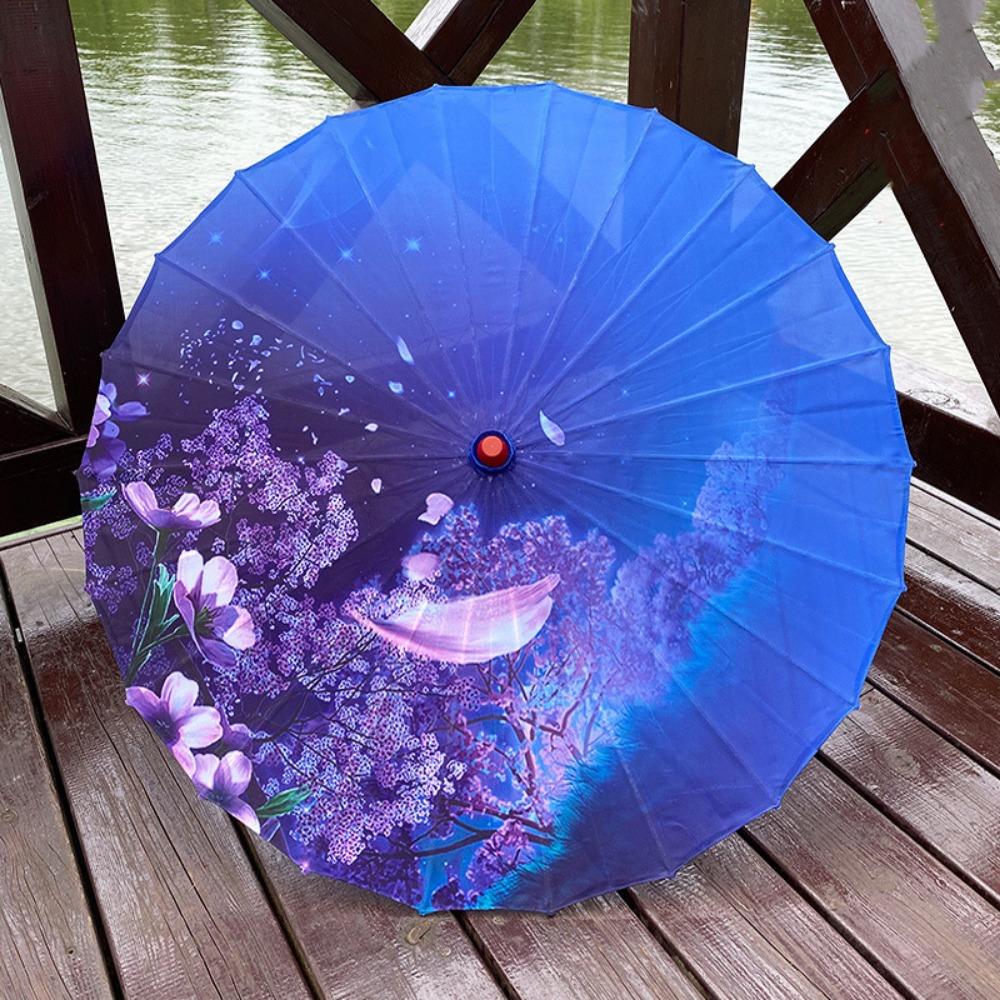 Chinese Antique Style Kids Women Decorative Umbrella Bridesmaids Party Scenery