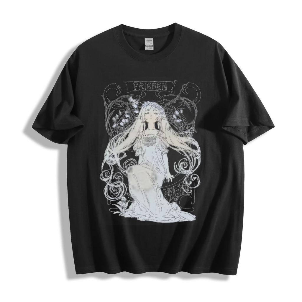 Frieren: Beyond Journey's End Art T-Shirt - Exclusive Elegant Design Unisex Tee