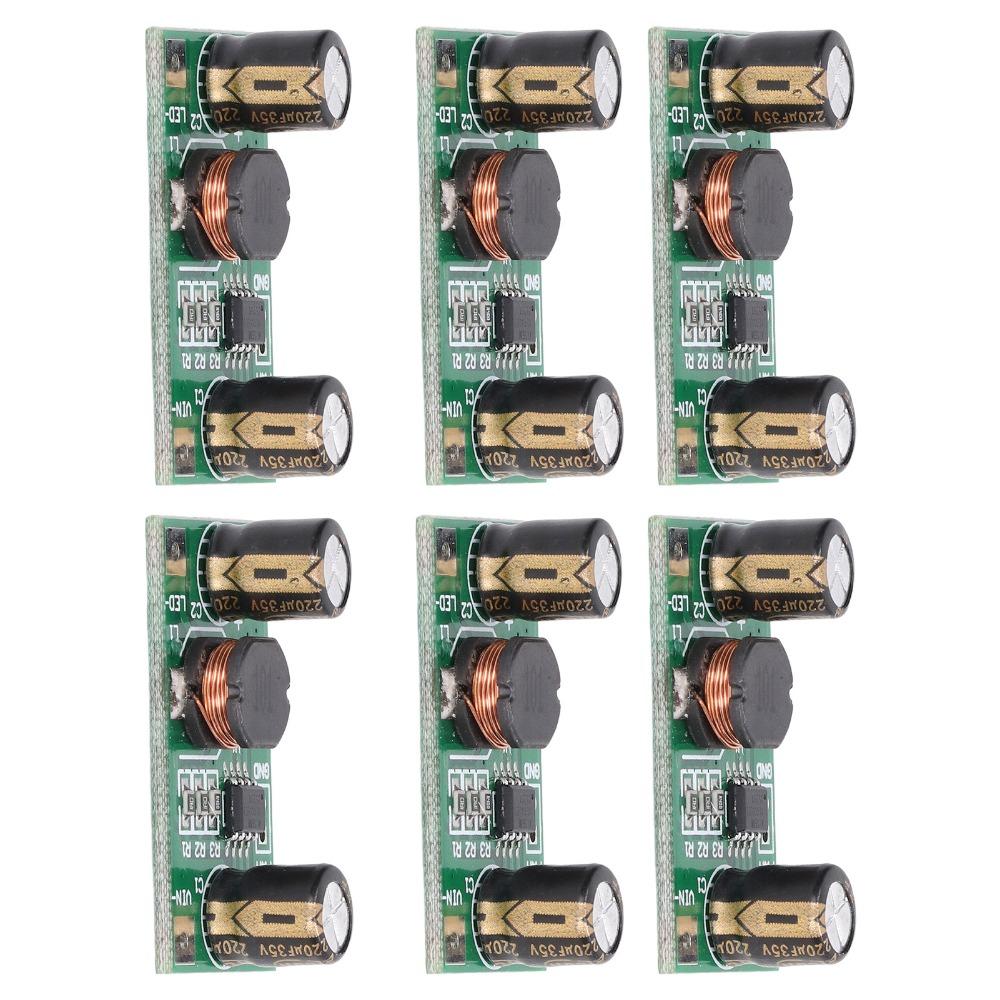 6PCS DC 5‑35V Input LED Driver Module 700mA PWM Control LED Module  DIY Applications