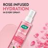 JOY Rosa Rosenwasser Toner mit Vitamin E, Hyaluronsäure & Aloe Vera, Alkoholfreier Feuchtigkeitsspendender Gesichtstoner 150ml