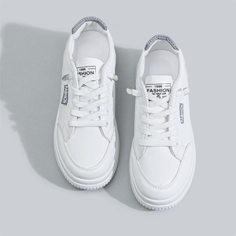 Little White Shoes Women's Shoes New Spring Sports Board Shoes Women's Shoes Fashion 2024 Autumn White Versatile Casual Shoes