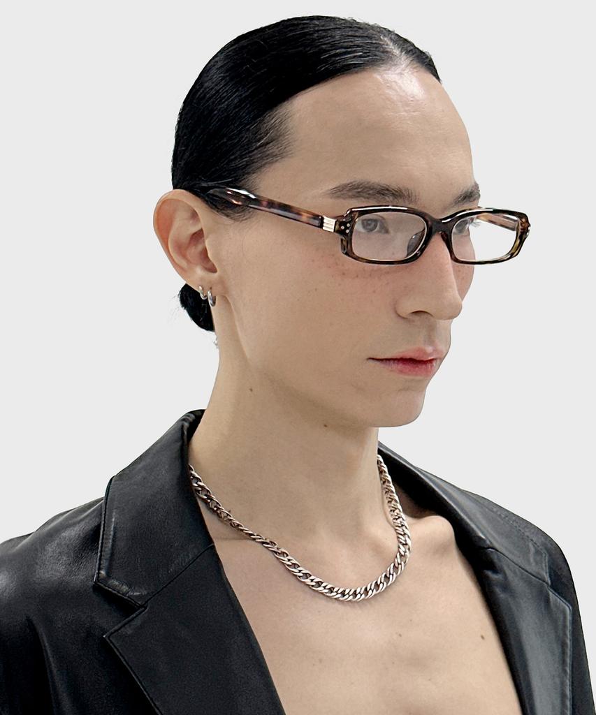 MAISON MASTER Mark Leopard Glasses