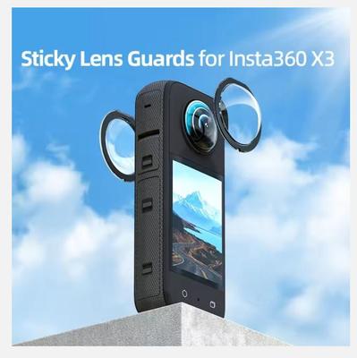 För Insta360 X3 Självhäftande linsskydd Dubbellins 360 Mod För Insta 360 X3 Skyddstillbehör Nytt