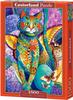 Puzzle 1500 Pieces C-151448-2 Feline Fiesta