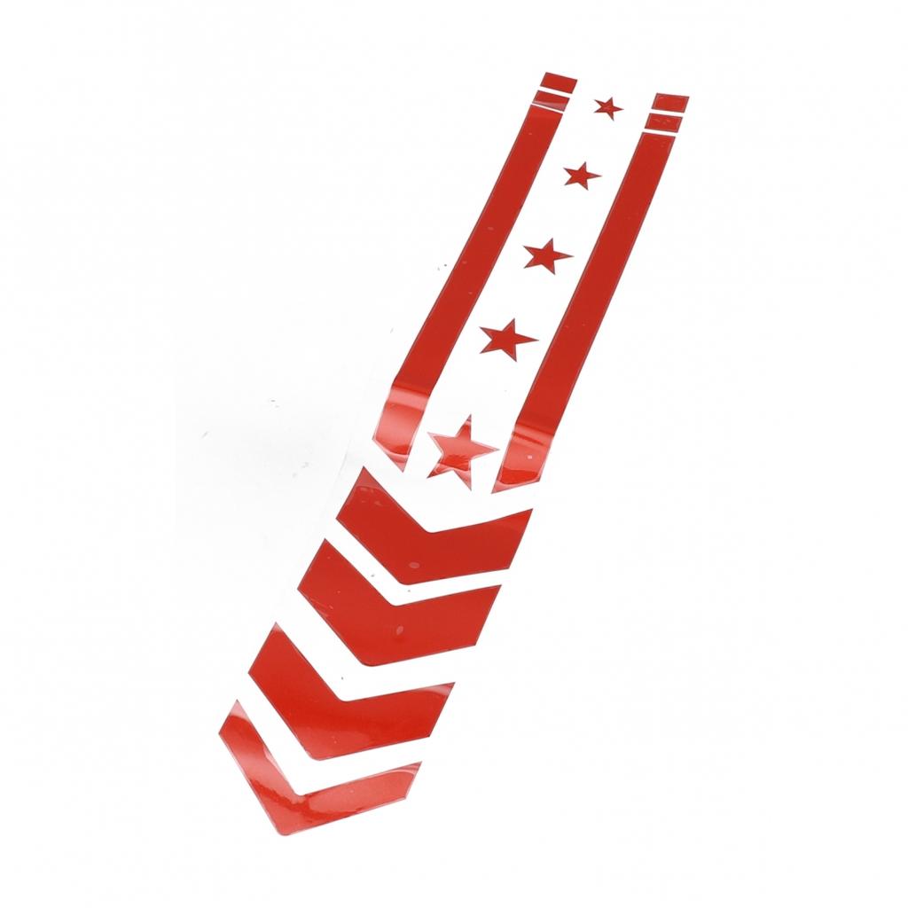 Customizable Reflective Motorcycle Arrow Decals Stand Out from the Rest