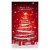 Christmas Door Decoration Festival Party Background Decoration Santa Decoration Tapestry
