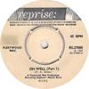 7inch Record FLEETWOOD MAC  Oh Well Parts 1  2 RS27000 REPRISE RECORDS 1969 UK Rock Used