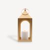 Glass Iron Lantern with One Pillar Candle Lantern for Home Decoration|Candle Holders for Home Decor Pack of 1