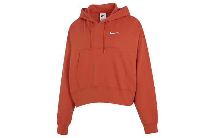 Nike Sweatshirts Women s Red Hooded Moderate Regular DM6418-861 XL