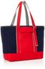 Bushu Authentic Indigo Sashiko x Colored Canvas Tote 6P303 Red [ARROWS&Company Ltd.] Bag/TB-001