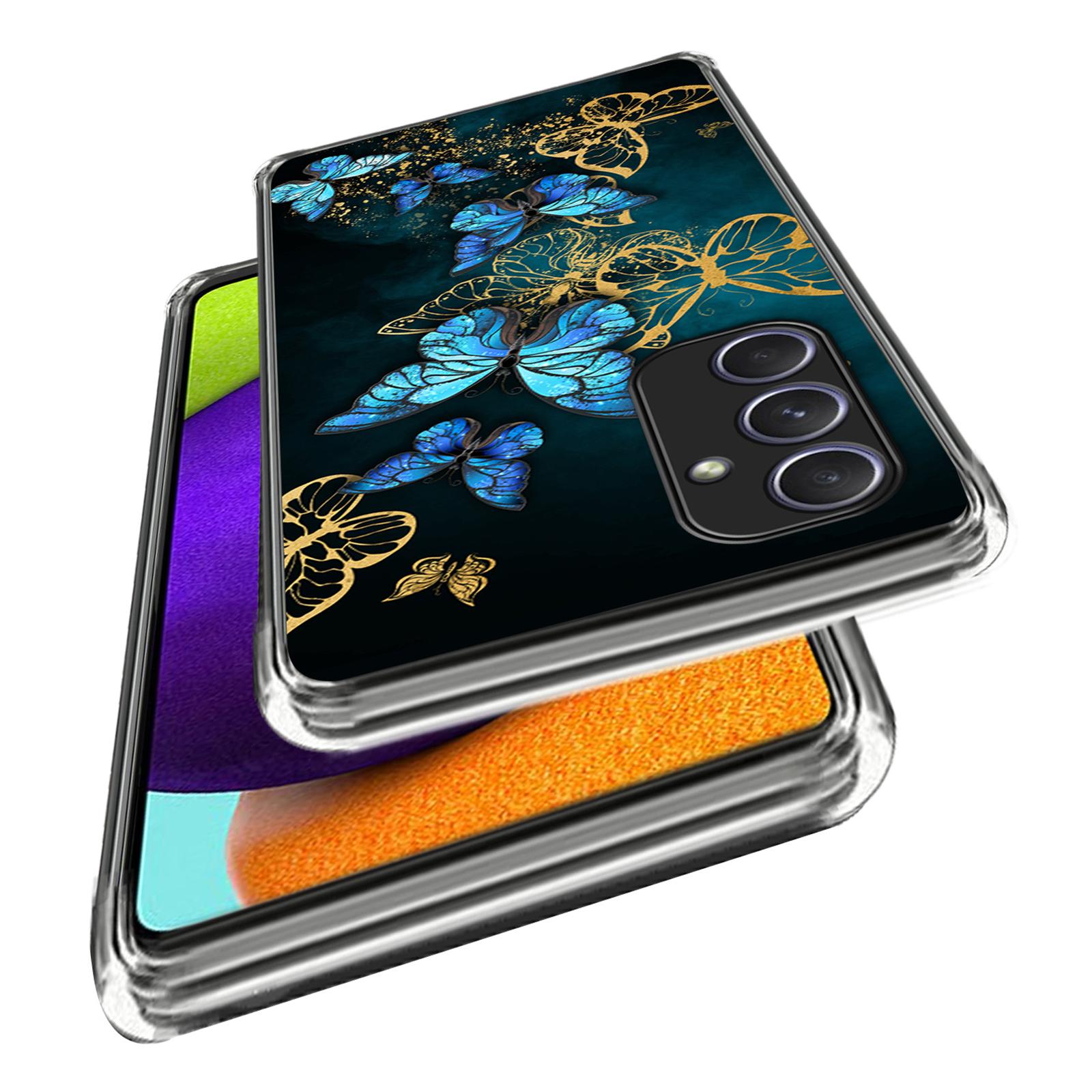 

For Samsung Galaxy A54 5G Case Flexible TPU Phone Cover Pattern Printing E