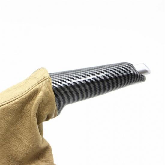 ABS Material Carbon Fiber Style Car Hand Brake Cover Change For BMW E90 F30 F34