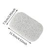 4Pcs Soap Saver Draining Lift Pad Self Draining Soap Bar Holder Nonslip Soap Dish Tray Shower And Bath Cleaning Sponge Holder