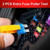 306pcs Fuse Assortment Kit Car Boat Truck SUV Car Assorted Replacement Blade Fuses with 2 Car Fuse Testers and 2 Fuse Pullers Fuses4