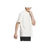Adidas St Graphic T-Shirt With Letter Print And Drop-Shoulder Sleeves Men Han-Jade-White JI6257
