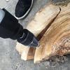 Round Shank Wood Splitting Cone High Hardness Steel Electric Drill Accessories Woodworking