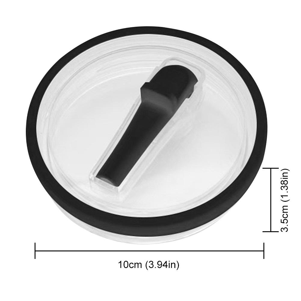40Oz Tumbler Flip Straw Lid Replacement Spill Proof Cover Resistant Tumbler Flip Straw Cover Cap Water Bottle Cup Accessories