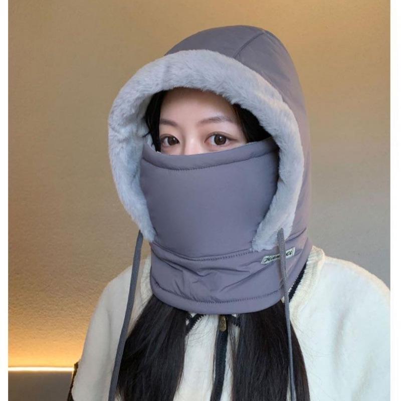 

Унисекс Балаклава-шарф с флисовой подкладкой, ветрозащитная, для холодной погоды