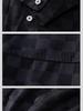 Men's Loose Plaid Grid Plush Denim Jacket - Korean Style, Youthful, Long Sleeve for Autumn/Winter