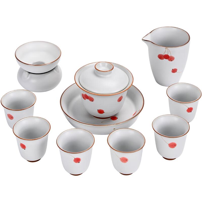 Yuzhuxun Ru Kiln Ceramic Gongfu Tea Set