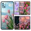 Case For OnePlus 15 13 12 11 10 9 8 7T Pro 13T 13R 12R 10R 9RT 8T Nord 2T CE 2 3 5G Lite Cover Pink Tulip Flower Love Heart