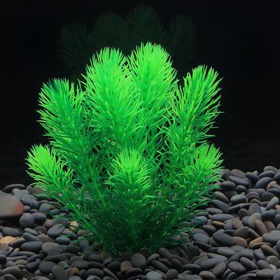 Dekoracja akwarium z symulowaną rośliną wodną - plastikowa sztuczna roślina CO54-H