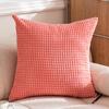 Solid Color 40/45/50cm Throw Pillow CaseSoft Home Decorative Pillow Cover 45*45 Chair Car for Bedroom Sofa Cushion Cover Square