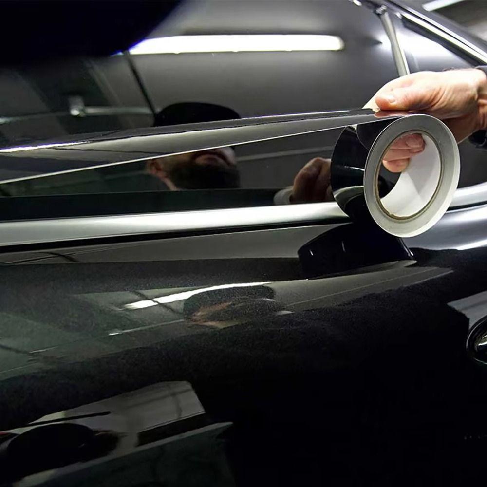 1Roll 3/5/7/10CM Vinyl Racing Stripe Glossy Car Stickers Vinyl Wrap Film For Car Hood Roof Decal