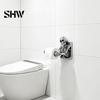 Dark Aesthetic Bathroom Fixtures Skeleton Toilet Paper Holder, Wall Mount Skull Tissue Gothic Spooky Restroom Art Roll Organizer Stand, Halloween