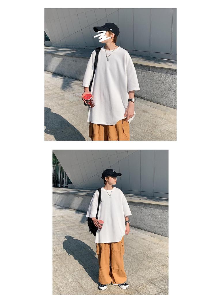 Summer 2022: 22-Color Loose Fit Oversized Couple T-Shirt