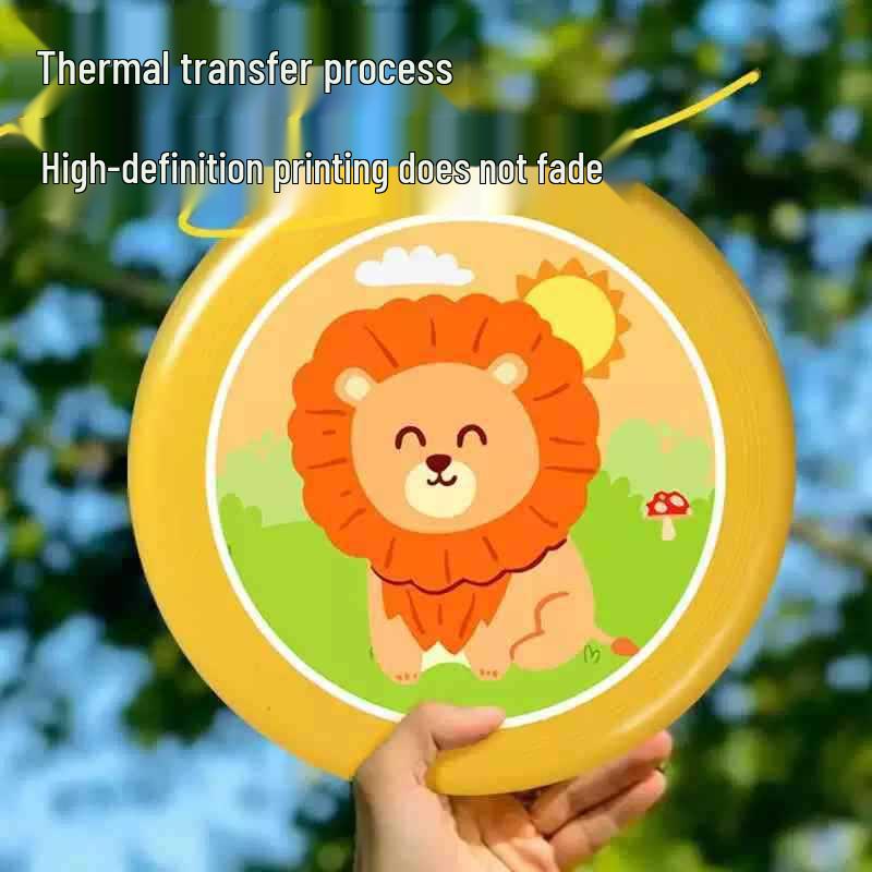 Cartoon Soft Frisbee for Kids & Pets - Outdoor Toy