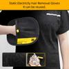 Pet Hair Remover Black Pet Static Hair Removal Gloves Essential for Cats and Dogs Home Durable Multi-role Hair Cleaning Tools