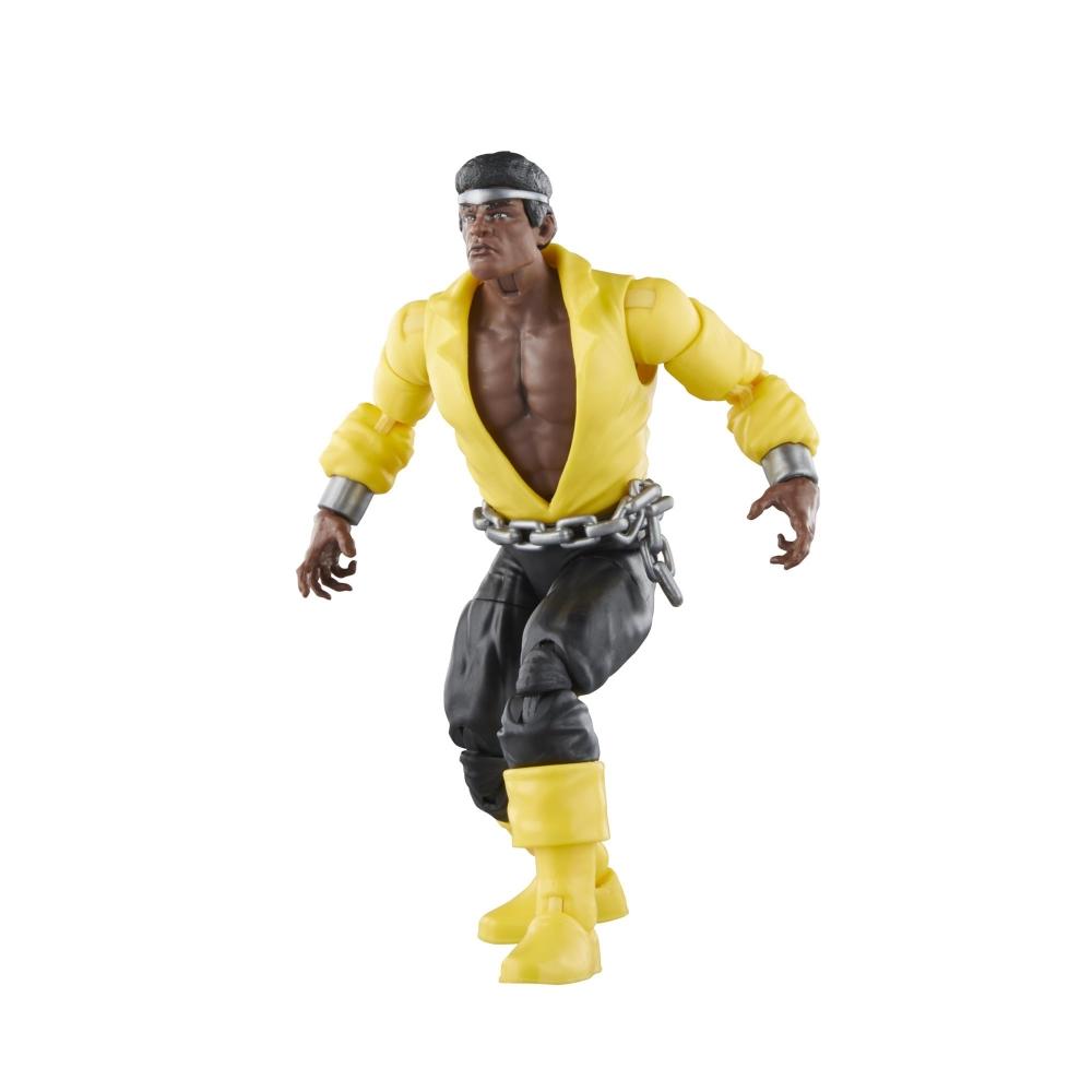 Hasbro MARVEL Marvel Legends-serien Luke Cage Power Man, Marvel Knights Comics 6 tommer (15 cm) Størrelse Action Figure, Marvel Legends Action Figur F6623 G