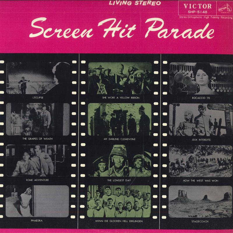 

LP Пластинка - Экран-Хит-Парад в Стерео SHP5148 VICTOR Япония Музыка Настроения Б/У