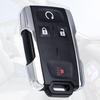 Key Fob Shell Case Replacement Fits for Chevy Silverado Colorado GMC Canyon Sierra 2014 2015 2016 2017 2018      Keyless Entry Remote Control 4