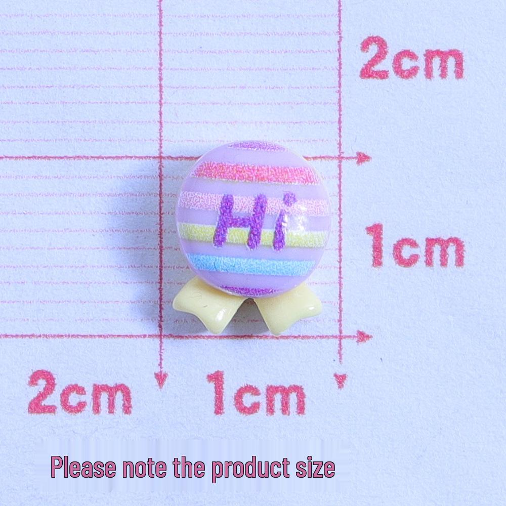 Mini Candy Cake Glossy DIY Resin Accessories: Phone Case, Water Cup, Nail Art, Earrings