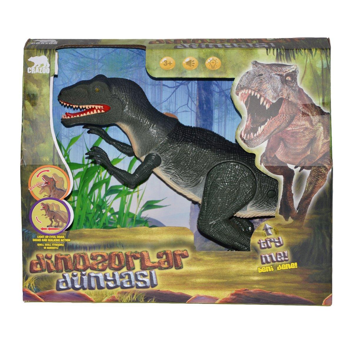 

36127 Большой динозавр со звуком и светом